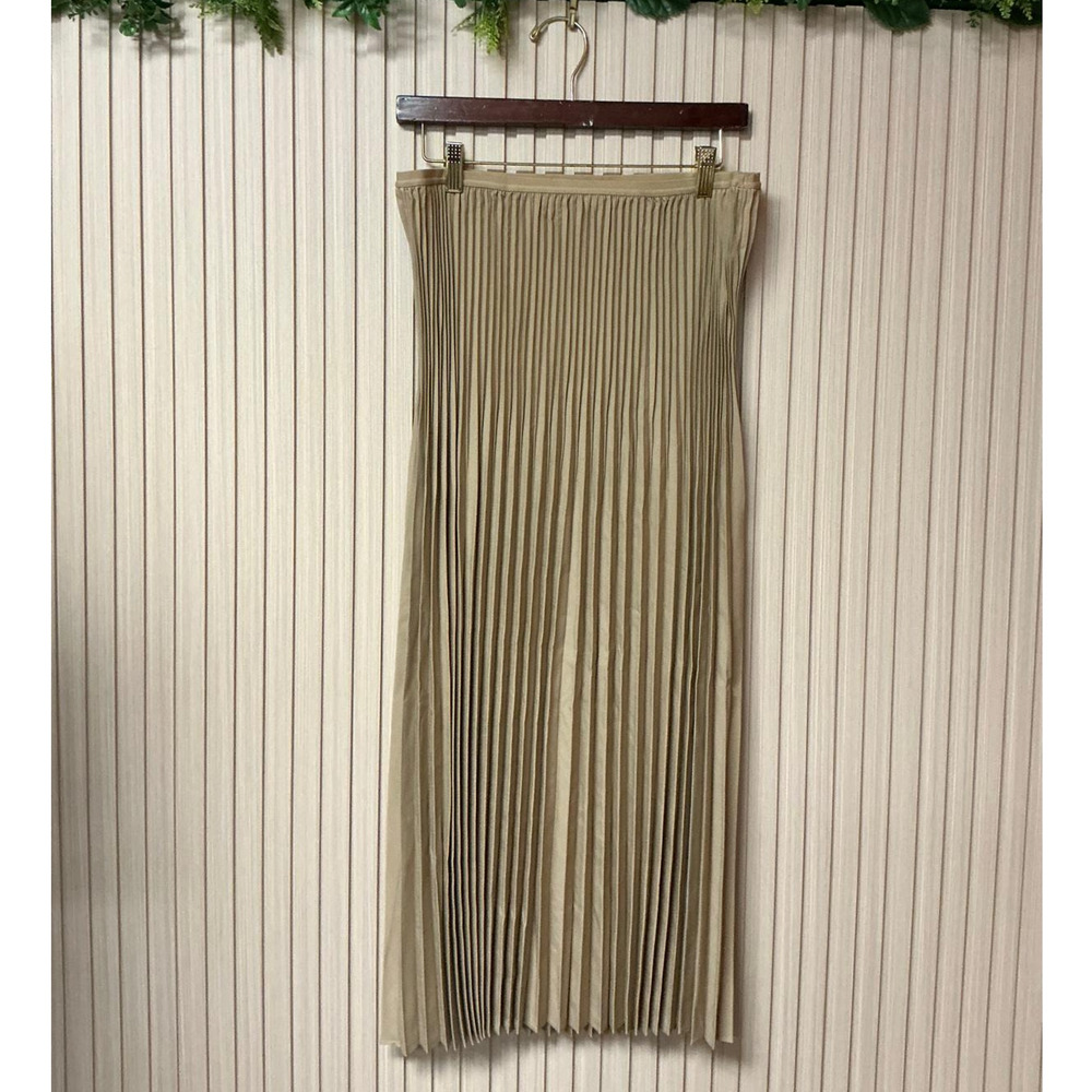 Eileen Fisher Wool Silk A-Line Maxi Skirt Women's Size M - Picture 3 of 9